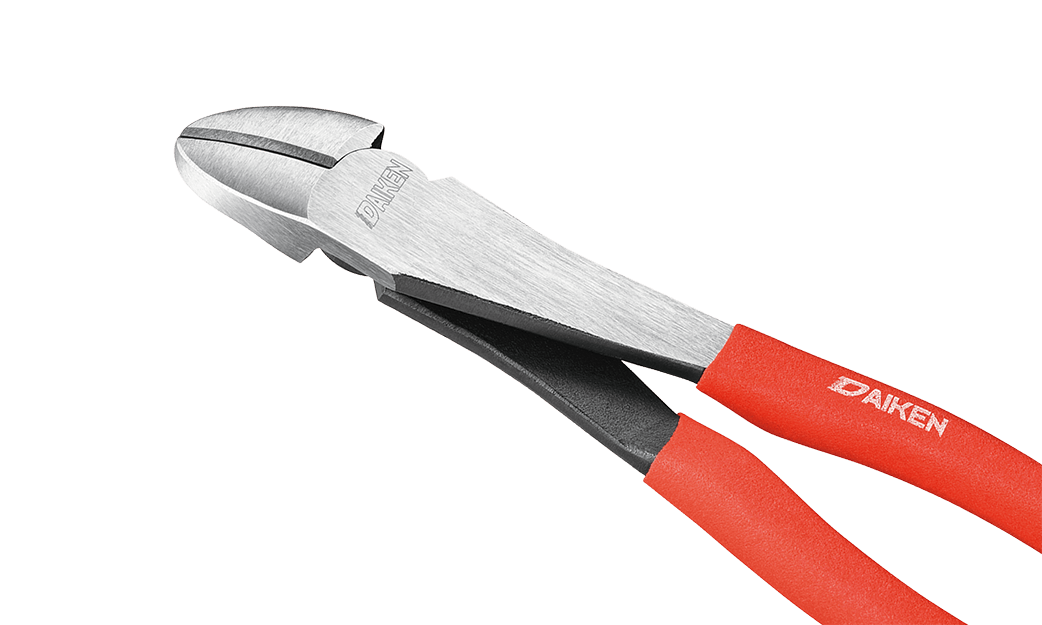 Pince coupante diagonale courbée